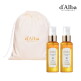 [달바(화장품)]화이트트러플 로얄 세럼 60ml 2병 + 아이보리 벨벳 파우치
