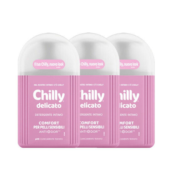 [칠리]칠리 Chilly 여성청결제 델리카토(데일리) 젤타입 200ml, 3개