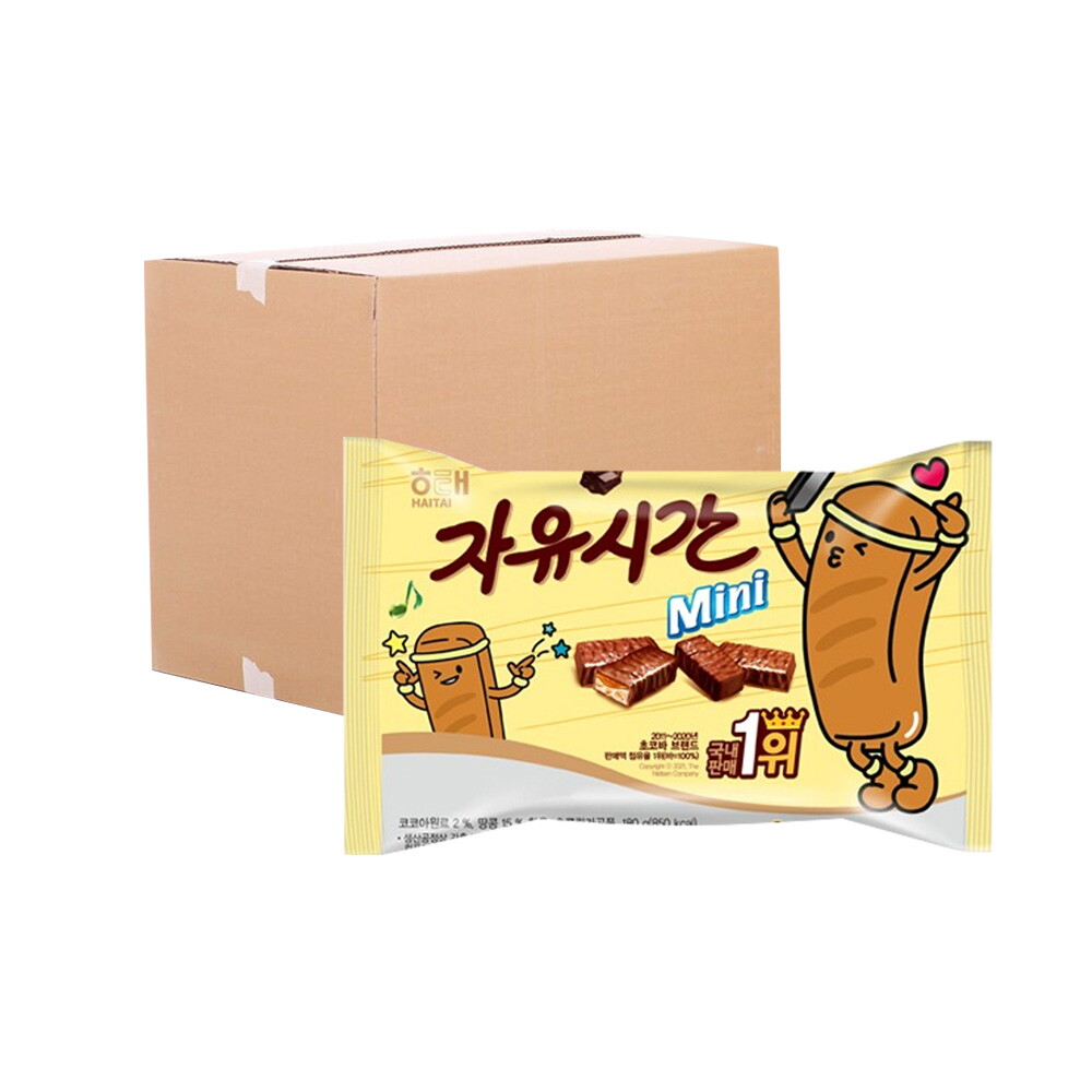 기타브랜드 [박스] 해태 자유시간 미니 180g 12입