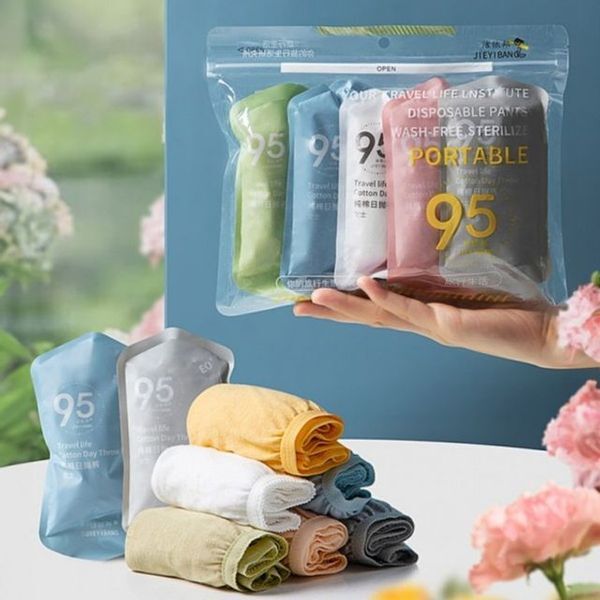 알티피아 [하프클럽/알티피아]팬티공장 일회용 세트 출장 속옷 여성 마사지 순면 입원 샵 팬티 이너웨어 개