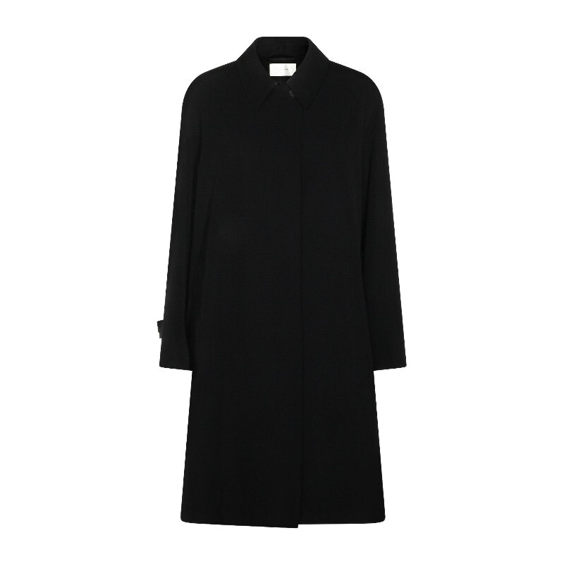 THE ROW 더로우 더로우 히든 버튼 노치드 칼라 코트 10766W2812 DRN DARK NAVY