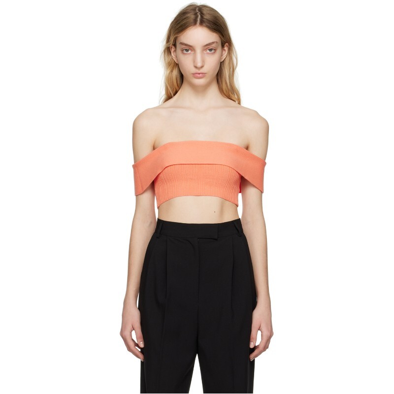 ANNA QUAN 안나 콴 안나 콴 오렌지 테사 탱크탑 231542F111004