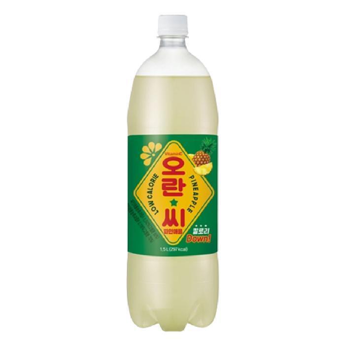 셀러허브 식품 [동아오츠카] 오란씨 파인애플 1.5L 2페트 / 칼로리 다운
