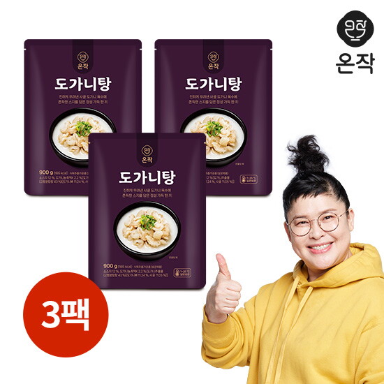 [알뜰총각][알뜰총각] 온작 이영자의 도가니탕 900g 3팩