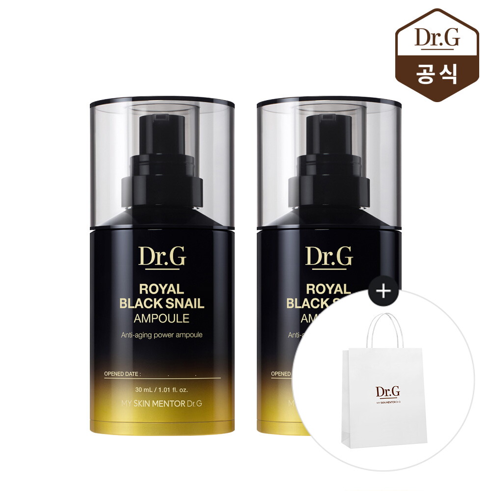 닥터지 [닥터지]로얄 블랙 스네일 앰플 30ml 1+1 (증)닥터지 쇼핑백(소)