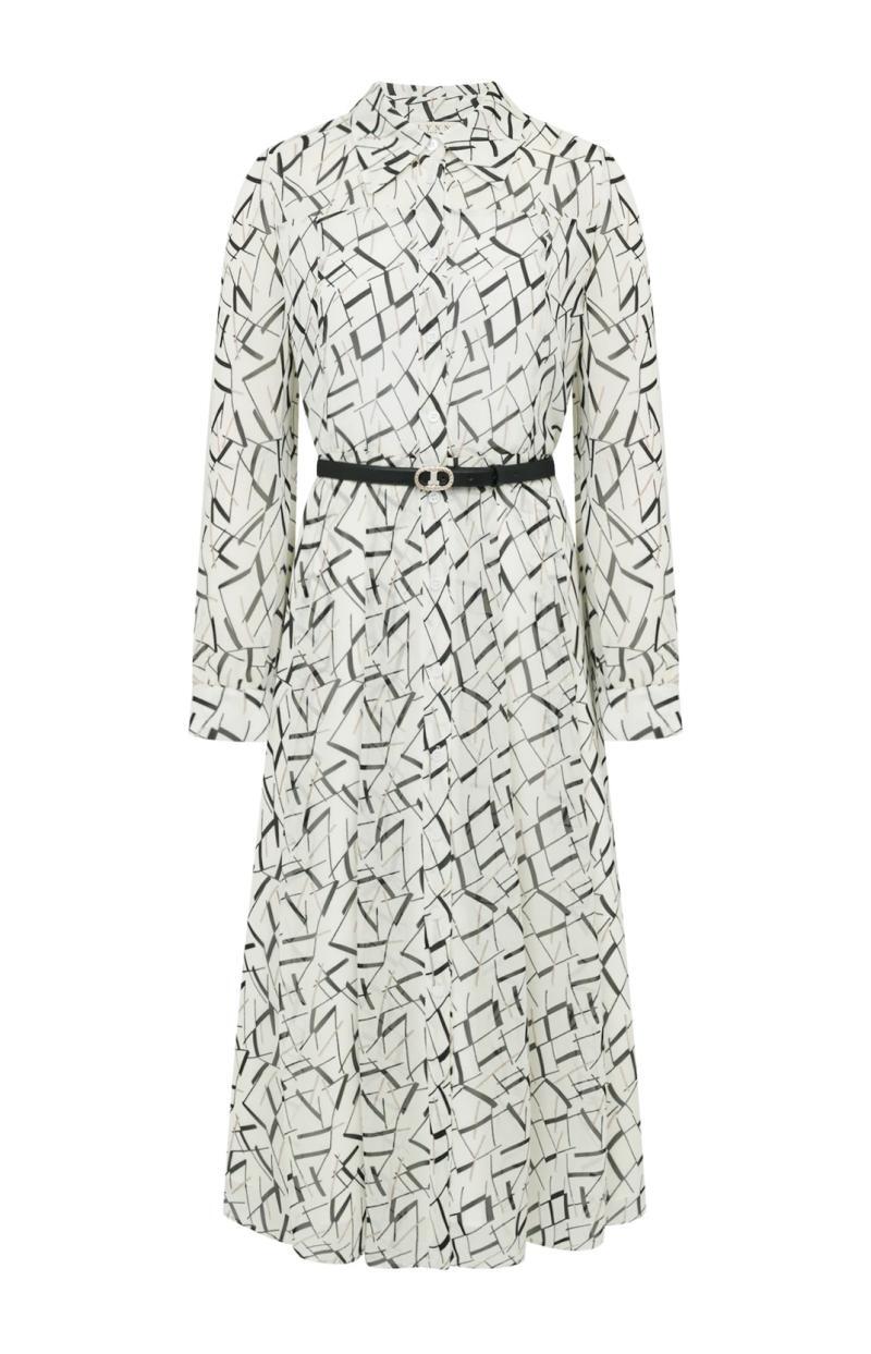 린(아울렛) (N467) 스피터 벨티드 원피스 LCWOPQC020