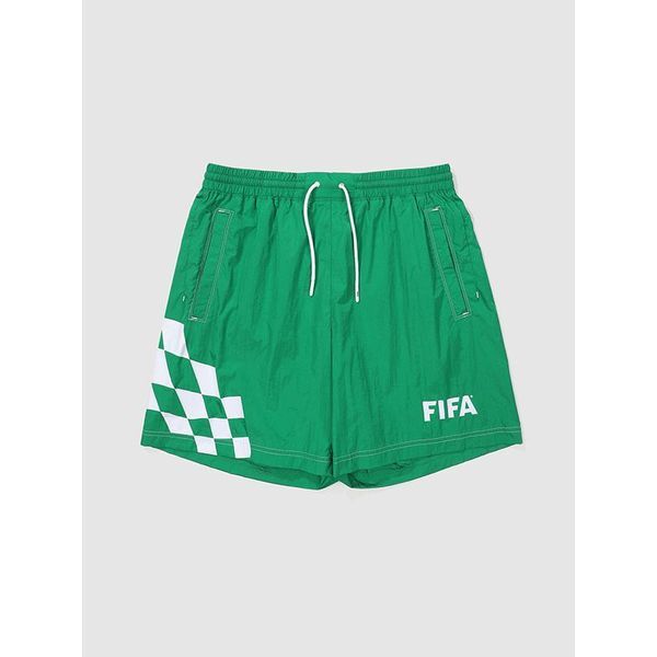 FIFA [하프클럽/피파1904]플래그 패턴 쇼츠 그린(FF32PH12U_730)