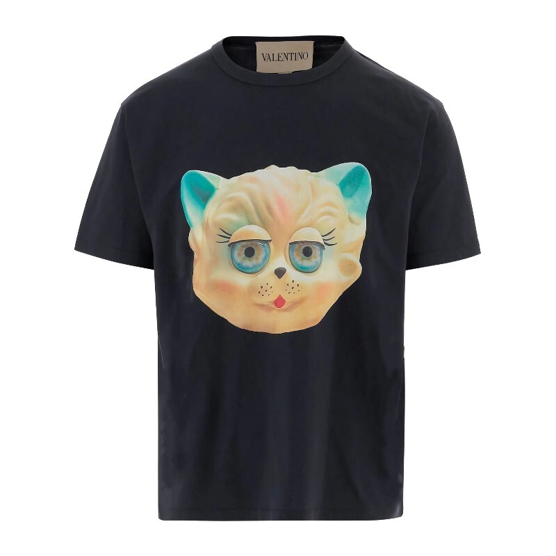 VALENTINO GARAVANI 발렌티노 발렌티노 르 샤 드 라 메종 루즈 티셔츠 8V3MG16PBD0 598