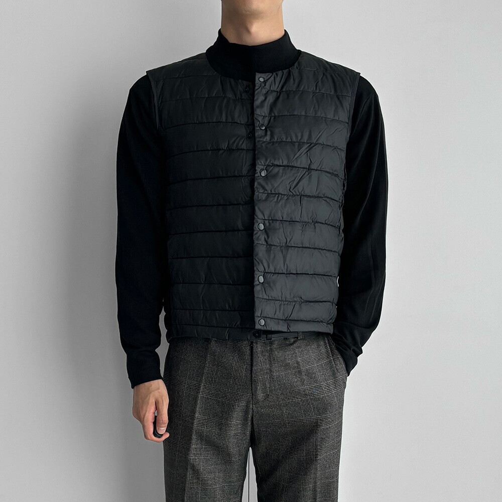 뉴메이드 뉴메이드 / 페스타 라운드 초경량 패딩 조끼 / 빅사이즈 2XL