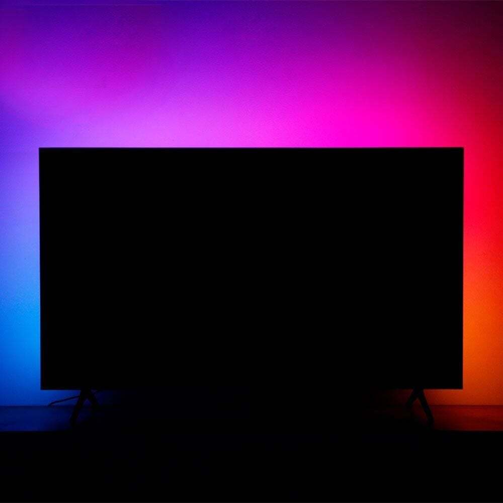 지오벤처스 USB USB무드램프 RGB모니터라이트 LED 1미터 모니터조명