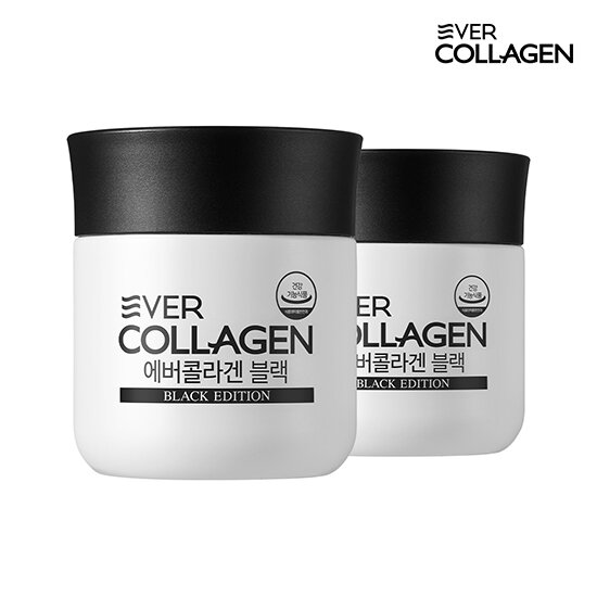 [8주] 에버콜라겐 블랙 2병 맥주효모+비오틴+아연+판토텐산
