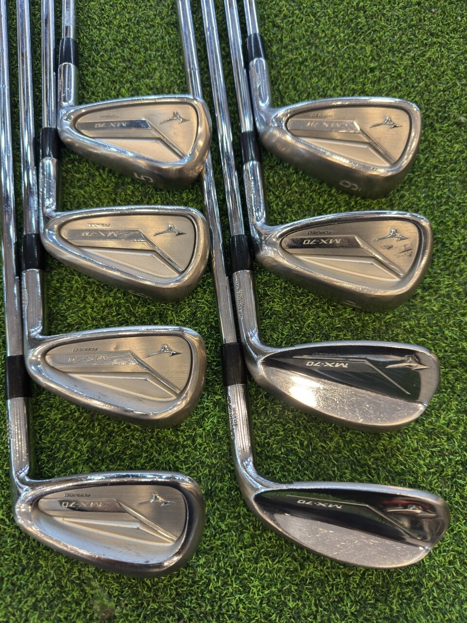 [중고] 미즈노골프 중고 미즈노 MX70포지드 8아이언 경량스틸950R 미즈노코리아