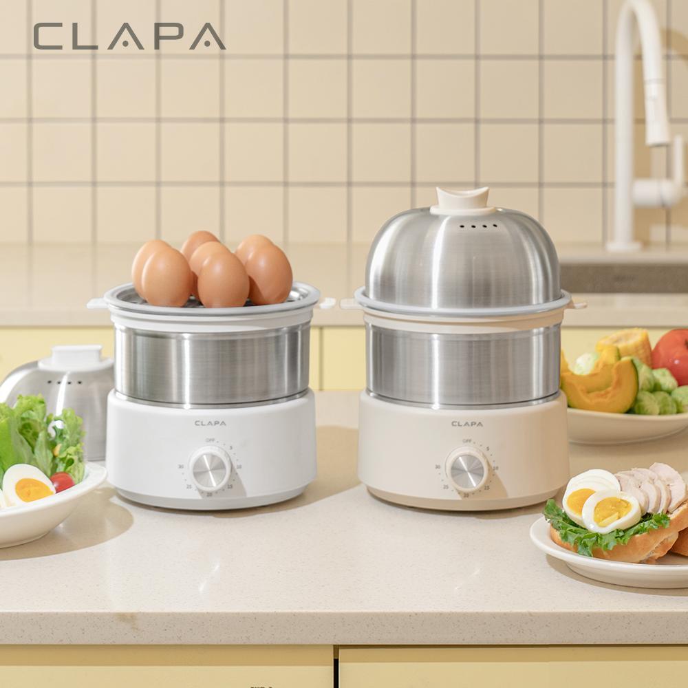 클래파(가전) [26년형/로그인쿠폰] 클래파 2단 올스텐 멀티찜기 계란찜기 멀티쿠커 에그쿠커 호빵찜기 계란삶는기계
