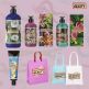 [토일렛페이퍼 뷰티]○[토일렛페이퍼] 바디케어세트(스크럽 300ml + 샤워젤 300ml + 바디로션 500ml + 핸드크림 75ml + 패브릭백 + 쇼핑백)