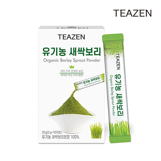 티젠 [티젠] 유기농 새싹보리 분말 10스틱