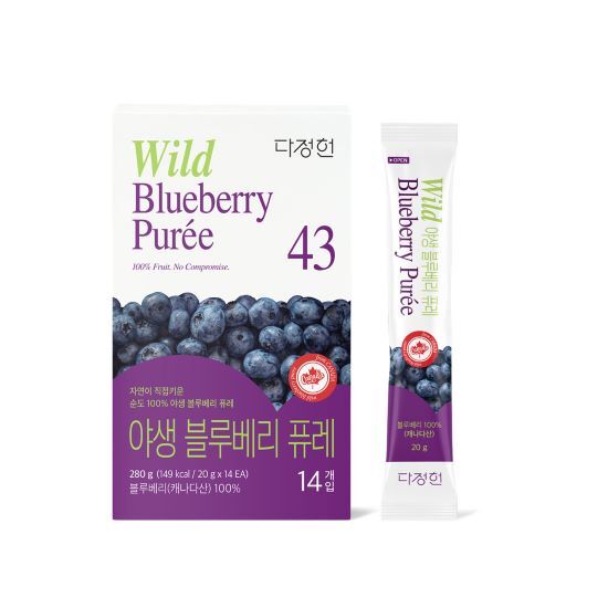 [다정헌]△다정헌 야생 블루베리 퓨레 1박스(20g*14포)