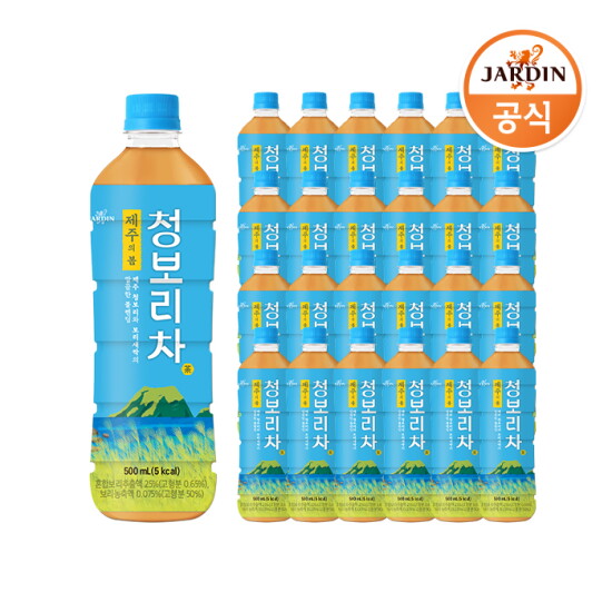 [쟈뎅][쟈뎅] 제주의 봄 청보리차 500ml X 24EA
