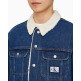 [캘빈클라인 진][최초가 : 319,000원][CK] 남 미드블루 레귤러 90`s 쉐르파 자켓 J325844 1A4