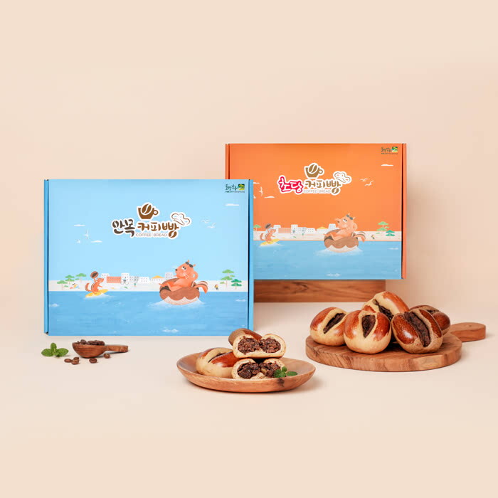 강릉B&C 우체국쇼핑 [우체국쇼핑] 강릉B&C 수제 간식 초당커피빵 1박스 (6개입)