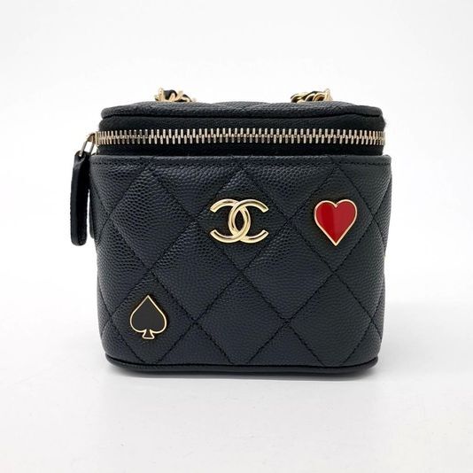 샤넬 샤넬 [구구스]중고명품 샤넬 캐비어 카지노 베니티 미니 크로스백 (NO 7840032)