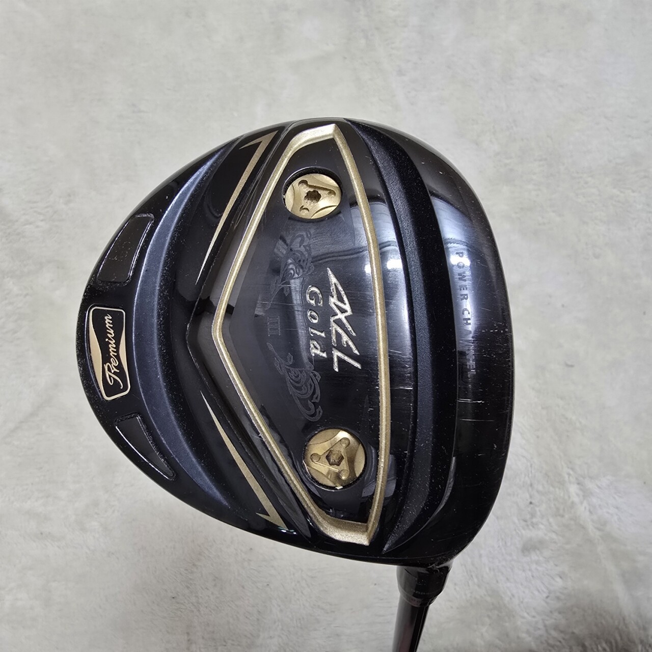 쓰루야프로지칼 중고 쯔루야 AXEL 엑셀 골드3 GOLD III PREMIUM3 강도S 3번 15도 중고우드(202406204)