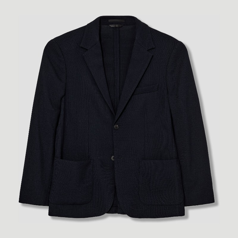 SUNSPEL 선스펠 선스펠 텍스처 울 언스트럭처 블레이저 MJAC7188-BUAA