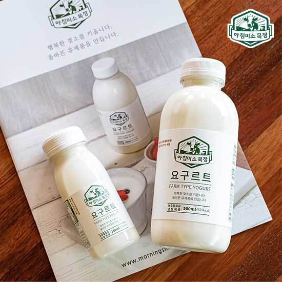 [퐝규의 오늘만 산다] 제주 아침미소목장 팜타입 요구르트 올 패키지 (500ml 3개+150ml 10개)