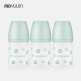 [모윰][모윰] 실리콘코팅 노꼭지 유리젖병 150ml 트리플팩 - 해피모어 에디션