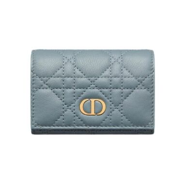 ディオール DIOR CARO XS財布ブルーS5132UW