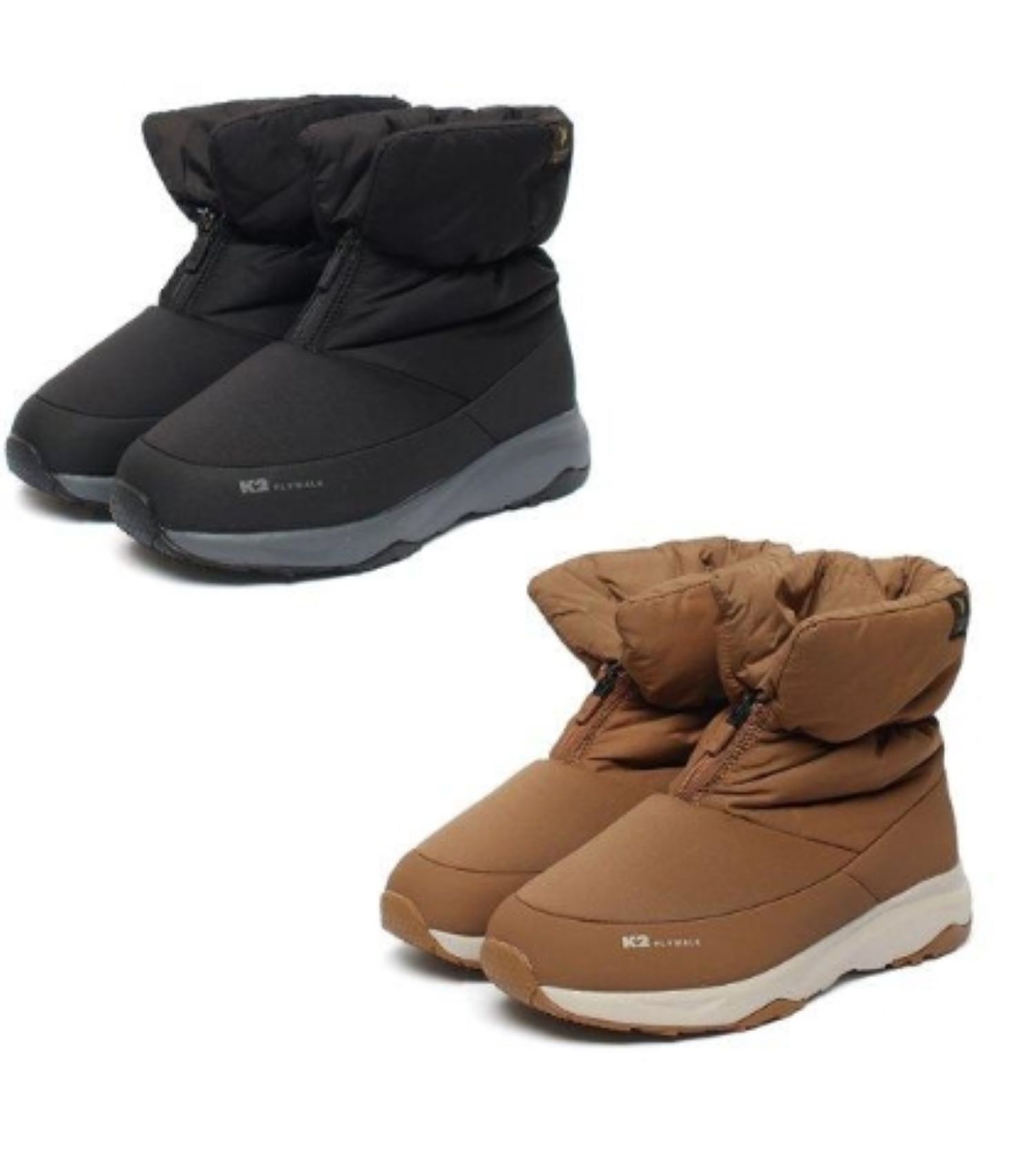 상세참조 케이투 여성 씬에어 레아 방한 패딩 부츠 KWW24N60