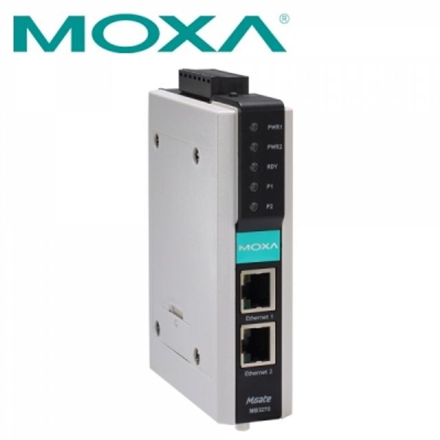 지오벤처스 MOXA 2포트 Modbus RTU/ASCII to TCP 게이트웨이 MGate MB3270
