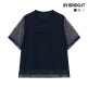 [바이브리짓]○(런칭가 69,900원) 26SS 레이스 튤 티블라우스 3종