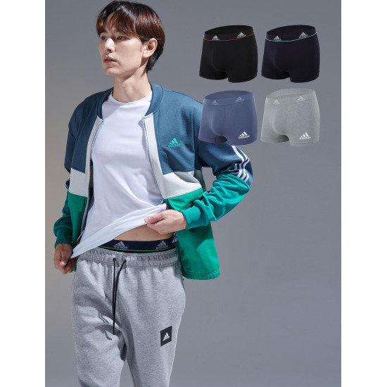 [아디다스 퍼포먼스][최초가 99,000원]  [아디다스 퍼포먼스] 남성 에어로레디 심리스드로즈 4종세트(블랙,네이비,블루,그레이)