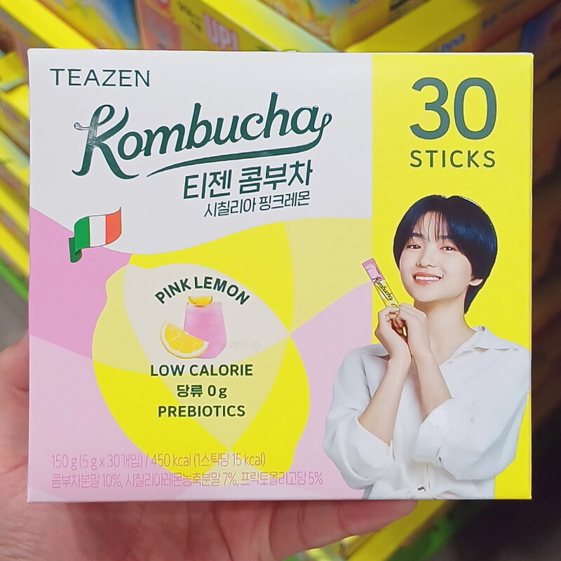 글로벌푸드 티젠 콤부차 시칠리아 핑크레몬 5g x 30