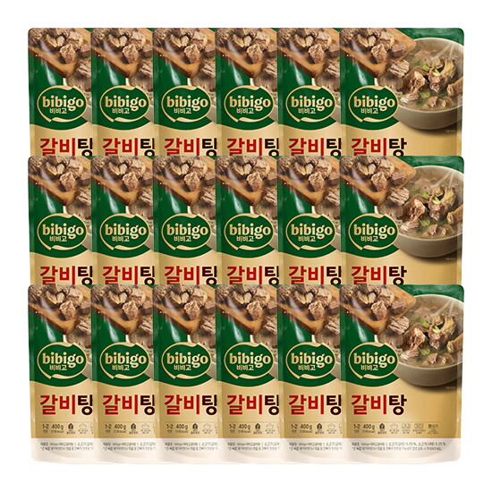 [비비고](CJ제일제당) 갈비탕 400GX18팩
