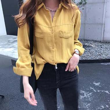 （スタイルハウス）ブラウス シャツ チャランチャランデイリー基本長袖女性 衣料品 秋冬