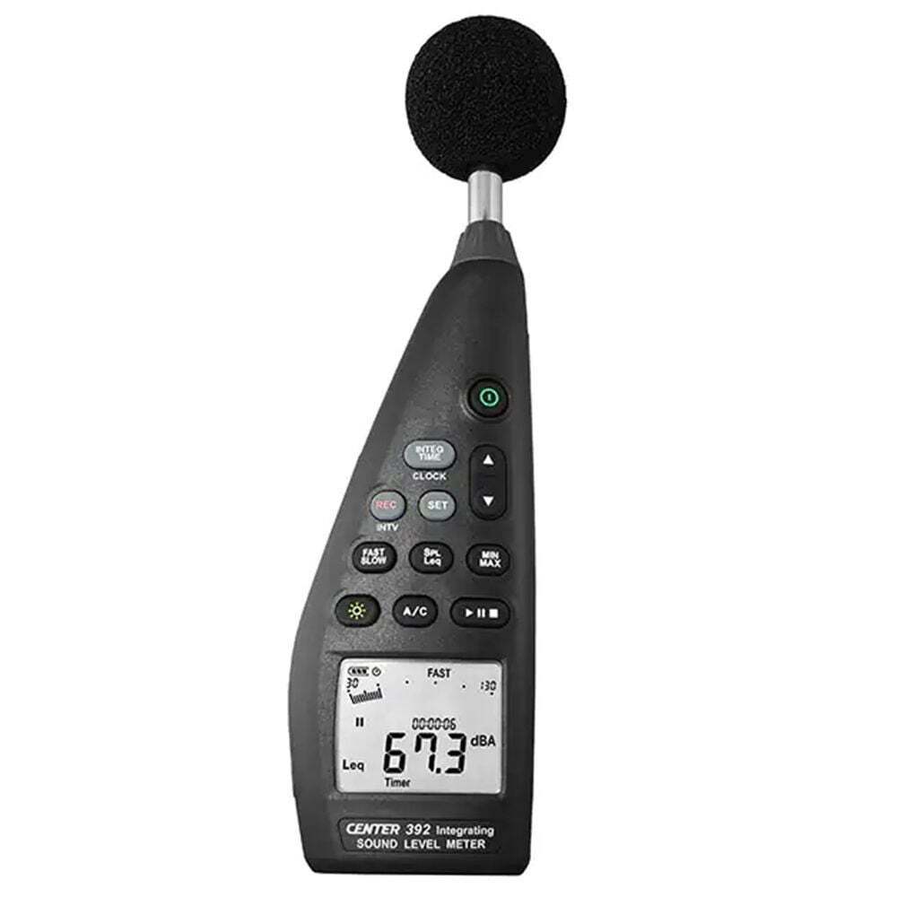 지오벤처스 디지털소음계 디지털소음계 CENTER392 데이터관리 30~130dB USB전송