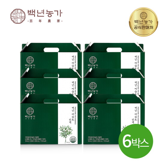 [백년농가][백년농가]백년 미슬토 진액 겨우살이 곡기생 미슬토렉틴 (50mL x 30포 x 6박스)