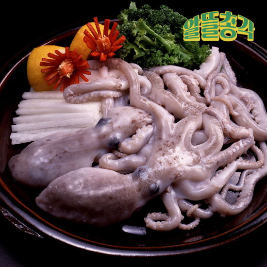 [알뜰총각][알뜰총각][7미] 고흥 산지직송 산소포장 산낙지 소(60-70g)