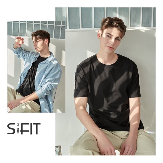 오가닉 면100 튜블러 티셔츠 8종 (4+4 PACK)