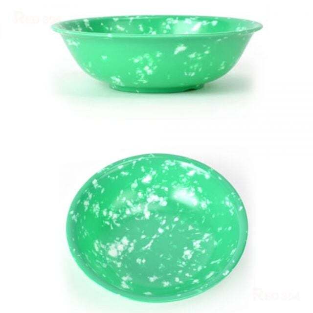 오너클랜 (5개묶음) 멜라민 옛날 분식 라면그릇 우동그릇 21.2x6.5cm 9호