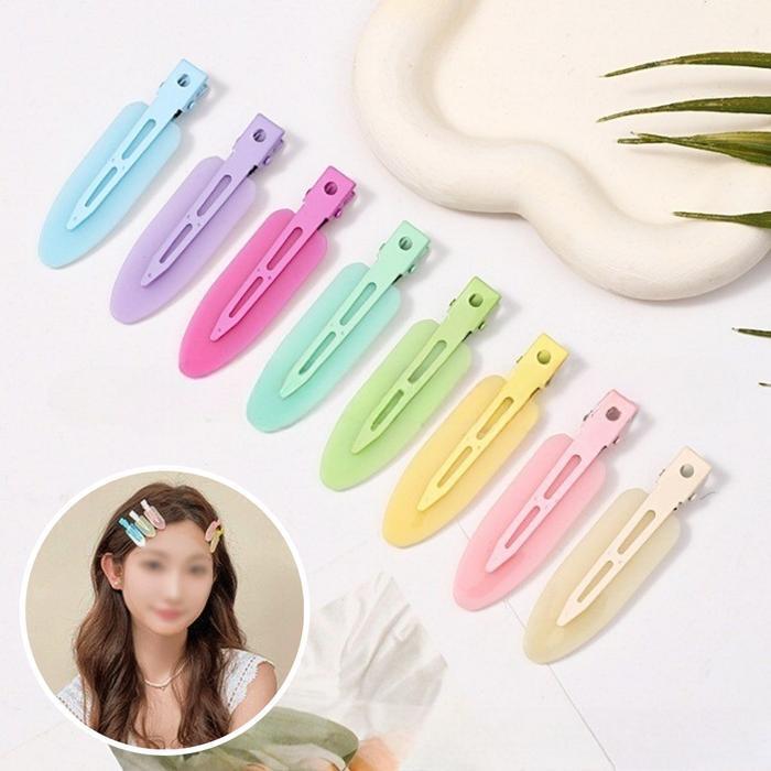 셀러허브잡화 [보리별] 젤리 앞머리핀 2p 1세트 백스테이지핀 메이크업 고정핀 헤어 옆머리 잔머리 집게핀 미
