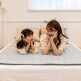 [파크론][빠른배송]신상품 워셔블 온수매트 러그 그레이 퀸