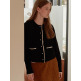 [비뮤즈맨션(영패션)](28번)(비뮤즈맨션)Lace detail cardigan - 3color (BE24FAKN001)