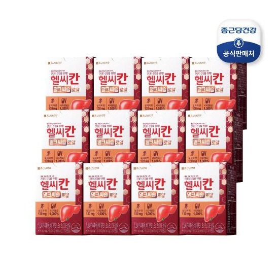 [종근당건강]○헬씨칸 밀크시슬 로얄 12개월분