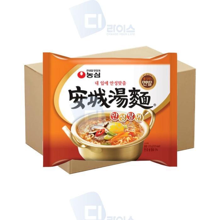 셀러허브 식품 [룽스_6817]농심 안성탕면 해장라면 40봉 탱탱한면발