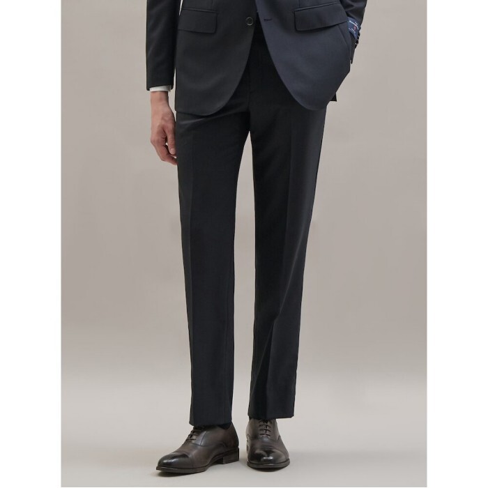 갤럭시 [갤럭시] [GX] 울 솔리드 슬림핏 수트 팬츠  네이비 (GA5702X01R)