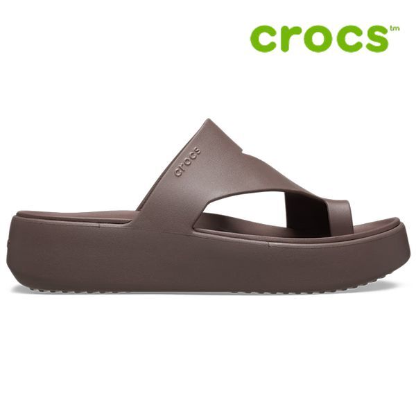 크록스 [하프클럽/크록스]크록스 슬리퍼 /C26- 210834-0LF / 겟어웨이 플랫폼 토 루프 슬라이드