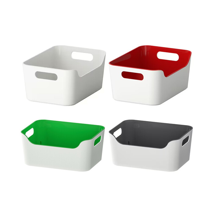 이케아 [이케아] VARIERA 바리에라 수납함 24x17cm/수납박스/정리함/보관박스/플라스틱/다용도