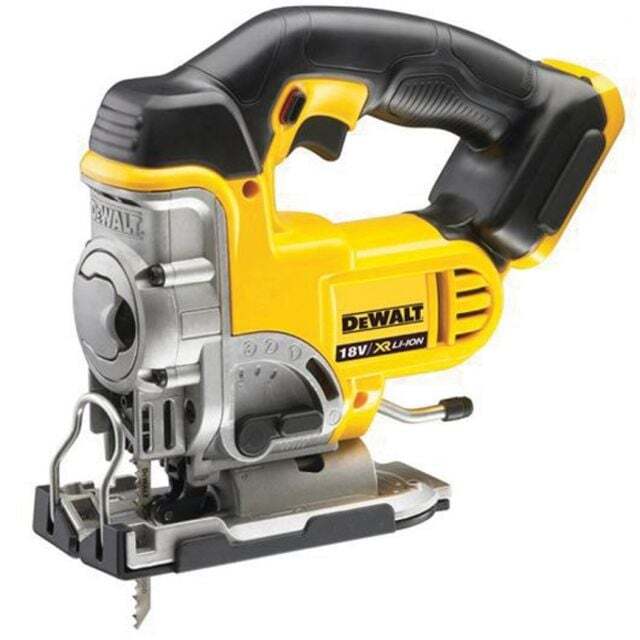 디월트-DEWALT 에이치플러스몰 충전직쏘18V(본체만) 리튬 0-3000spm 2.4kg 45도 목130/철10mm DCS331N